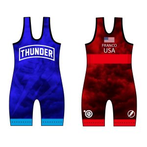 Singlets Freestyle RED and Blue Pair