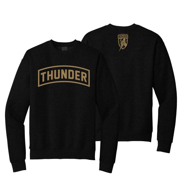 2025 Thunder Tackle-twill Crewneck